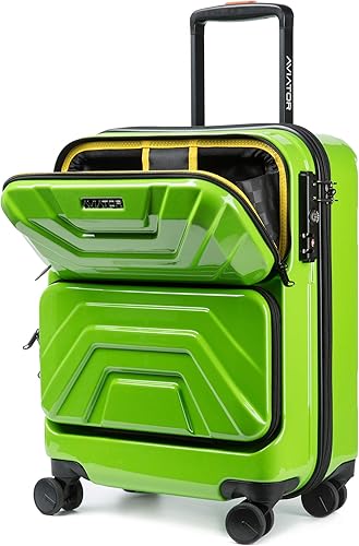 TABITORA(タビトラ)スーツケース 機内持込 トップオープン フロント